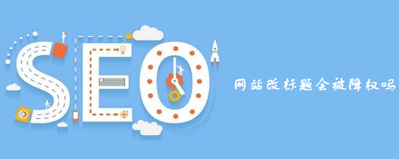 网站改标题会被降权吗-第1张图片-王尘宇