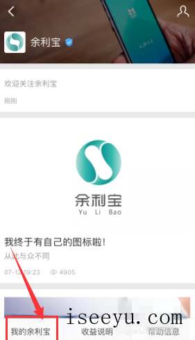 在支付宝中开通使用余利宝的图文步骤-第12张图片-王尘宇