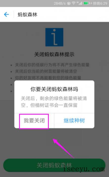 蚂蚁森林怎么关闭-第14张图片-王尘宇