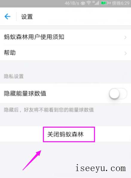 蚂蚁森林怎么关闭-第10张图片-王尘宇