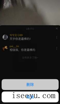 抖音app中删除作品评论的方法-第8张图片-王尘宇