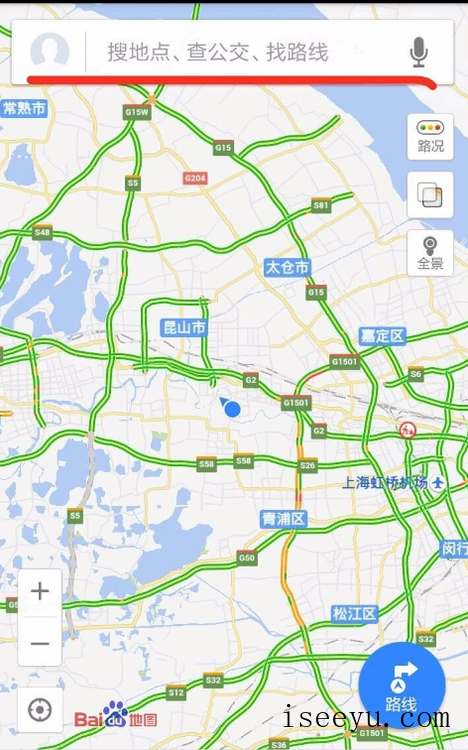 教你轻松玩转手机百度地图-第4张图片-王尘宇