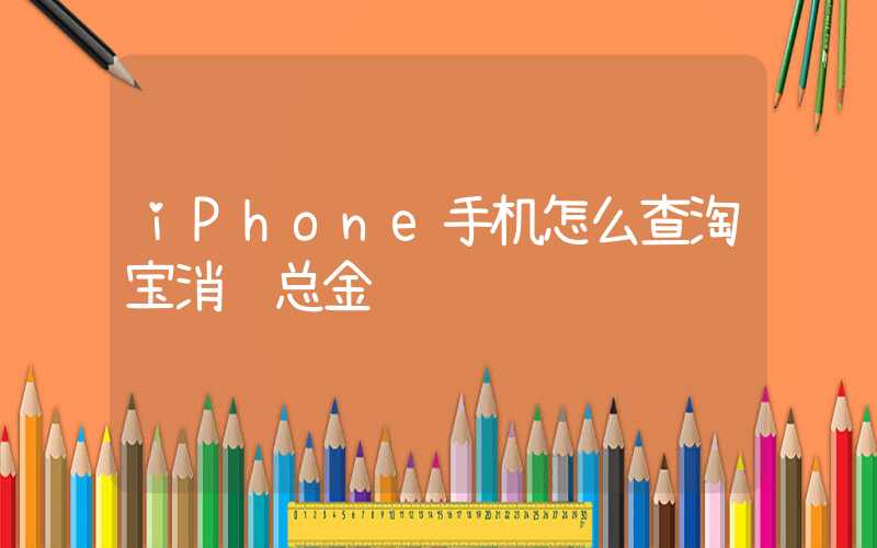 iPhone手机怎么查淘宝消费总金额-第1张图片-王尘宇 iPhone手机怎么查淘宝消费总金额-第1张图片-王尘宇