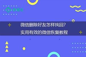 微信误删好友怎么加回来-第2张图片-王尘宇