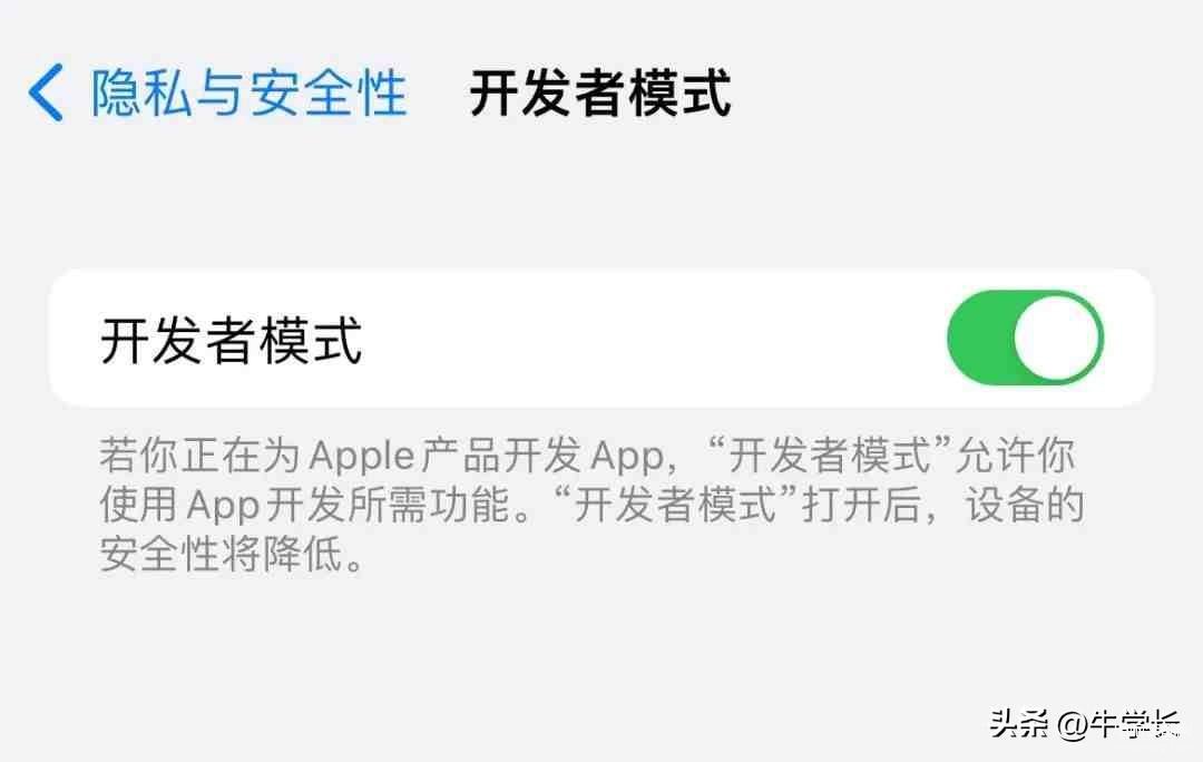苹果手机开发者模式怎么开启-第1张图片-王尘宇